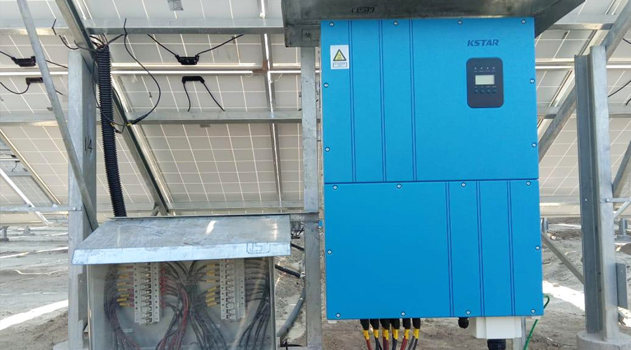 Komercyjny projekt fotowoltaiczny w Indiach